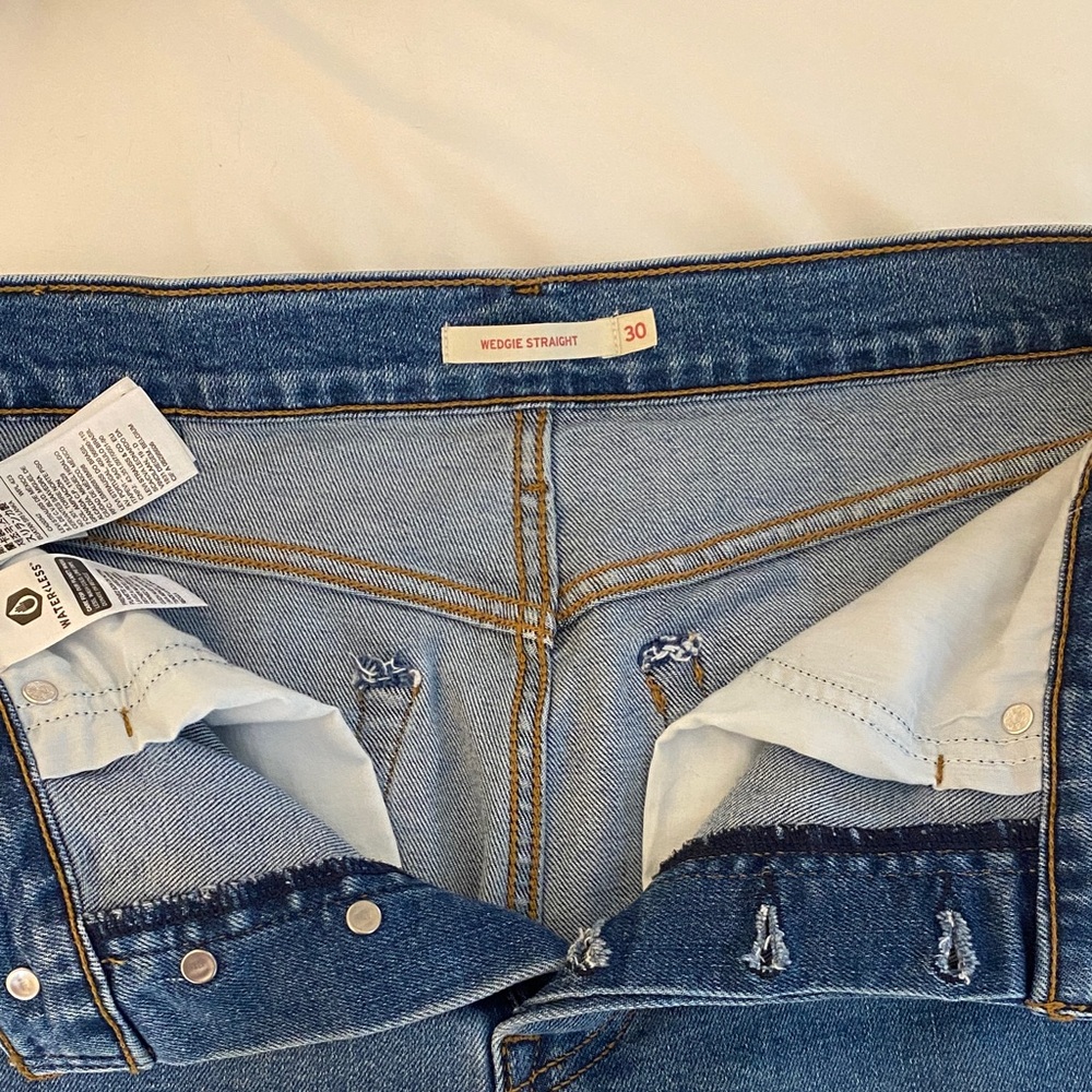 Levi's Classic Blue Denim Jeans